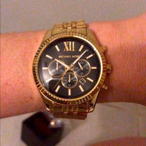 Gold Men’s Michael Kors Watch